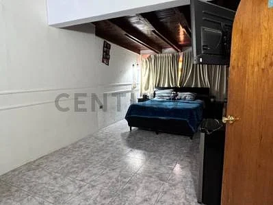 Dining area with table