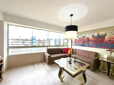Open kitchen with island