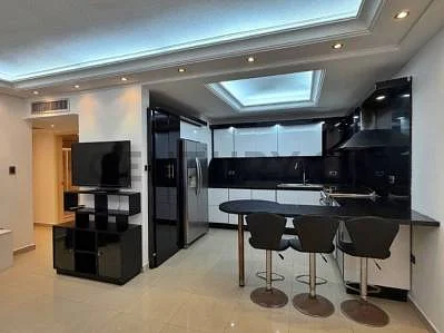 Dining room with seating