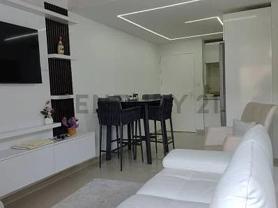 Balcony seating area