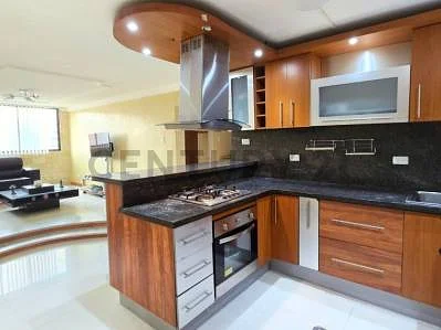 Kitchen with white cabinets
