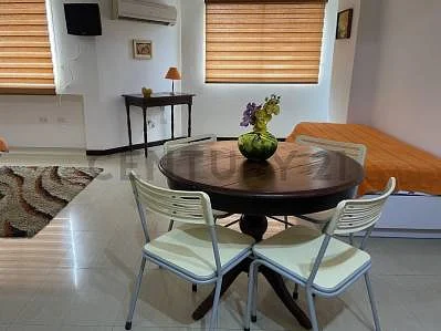 Open kitchen with appliances