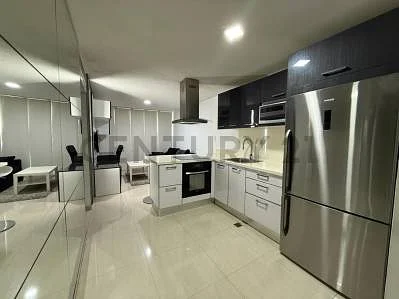 Kitchen counter and appliances