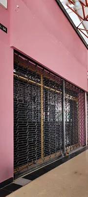 Building side entrance view