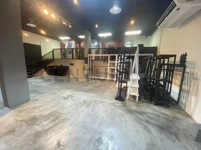 Reception desk and waiting area