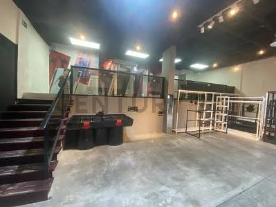 Open office workspace
