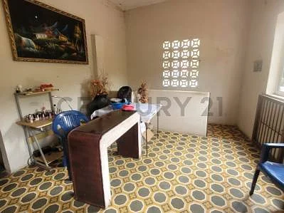 Dining area with table