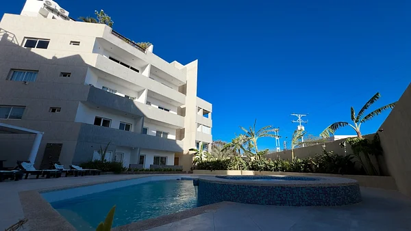 Rooftop pool and lounge