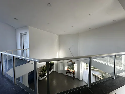 Guest bedroom with views