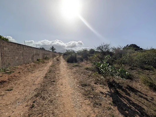 Beachfront land with ocean view