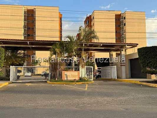 Modern apartment building exterior view