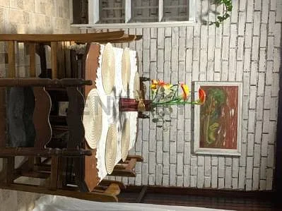 Dining area with table