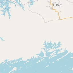 Elevation view of terrain