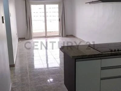 Kitchen counter and cabinets