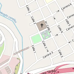 Wooded section of property