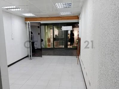 Dining area with table