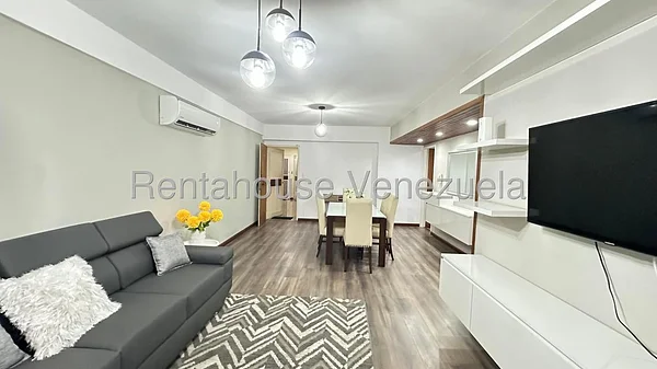 Spacious open-concept living room