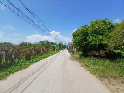 Property corner view
