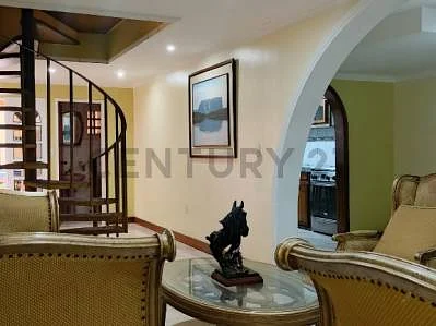 Cozy family room fireplace