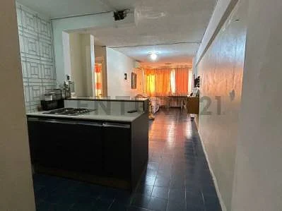 Dining area with city views