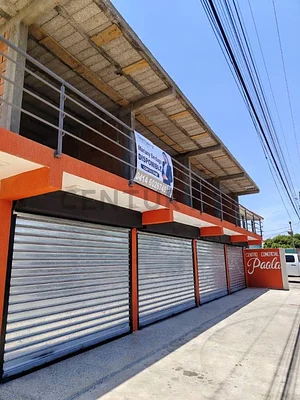 Bright commercial interior space