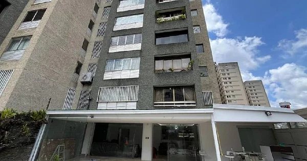 Spacious modern apartment exterior view