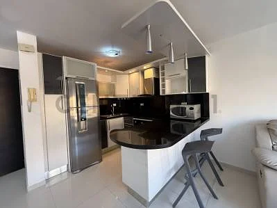 Modern kitchen with island