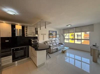 Bright bathroom with shower