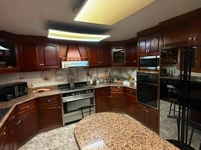 Dining area with table