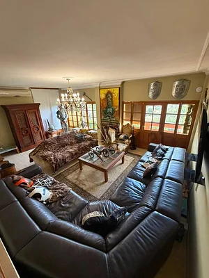 Open kitchen with island