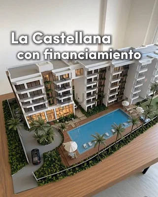 Modern apartment building exterior