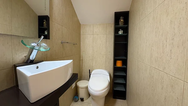Laundry room with storage