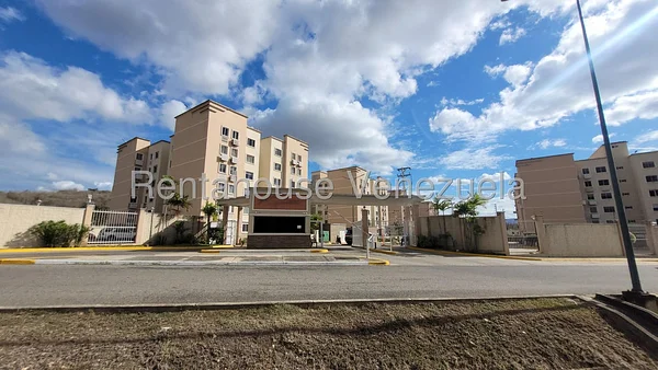 Modern apartment building exterior view
