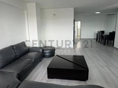 Dining area with table