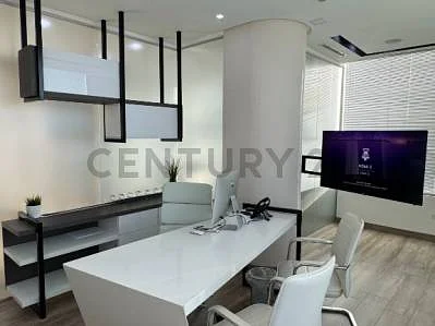 Modern kitchen with island