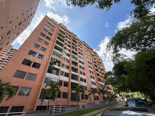 Modern apartment building exterior view