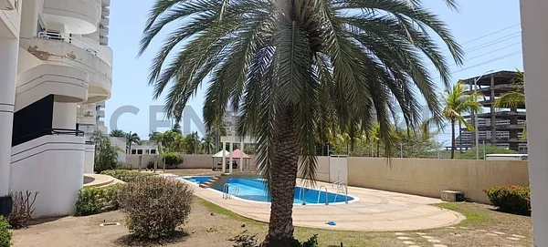 Wide beachfront property shot