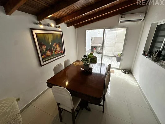 Attached garage interior