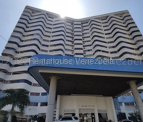 Beachfront apartment exterior view