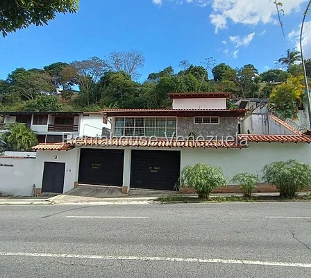 Front view of modern house
