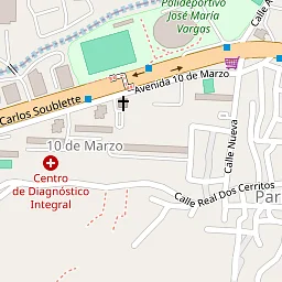 Parking lot area