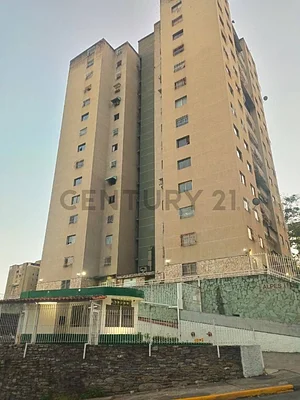 Modern apartment building exterior view