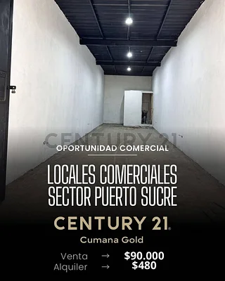 commercial space for rent in Sector Cumaná, Sucre, Cumaná, Sucre
