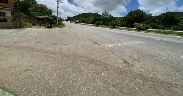 Expansive vacant land plot
