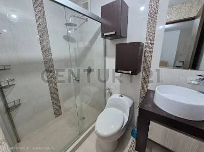 Commercial interior with storage
