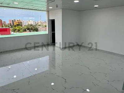 Commercial space interior view