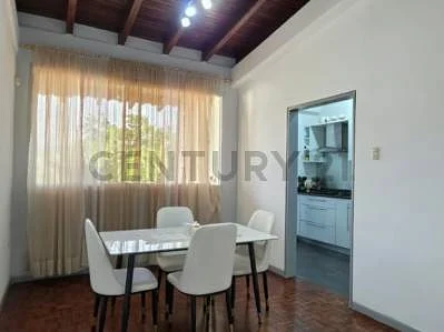 Dining area with table
