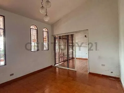 Kitchen with island and cabinets