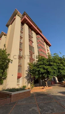 Apartment building exterior front view