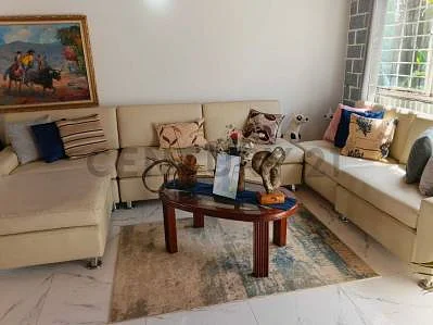 Cozy living area seating